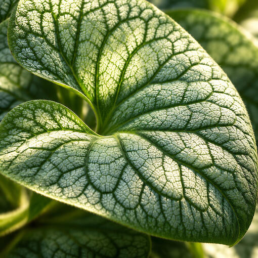 Brunnera leaf Brunnera leaf